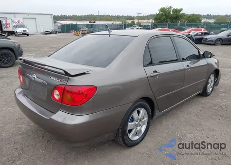 2004 Toyota Corolla S из США, поврежденный, VIN 2T1BR32E54C176627